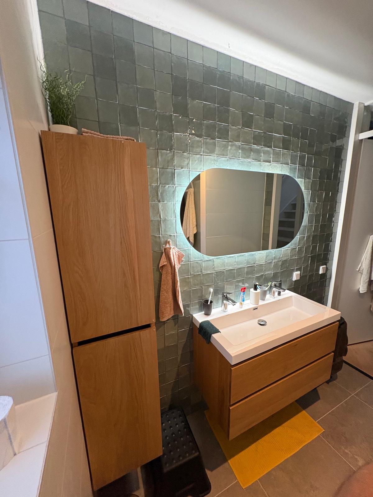 Werkfoto 4 van de renovatie in Ermelo: Badkamer transformatie in Ermelo
